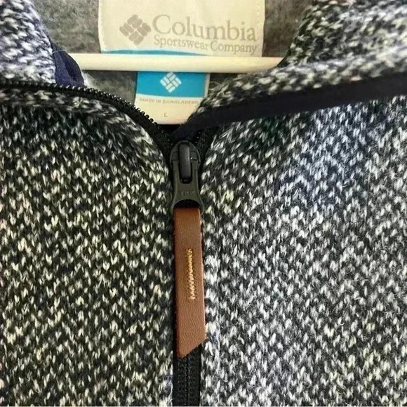 Columbia Women’s Chillin Fleece Jacket Size Large Active Fit Nocturnal Color - Picture 5 of 13